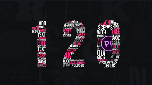 120 text animations for