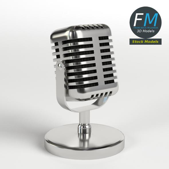Radio Microphone - 3DOcean Item for Sale