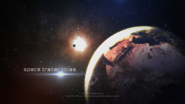 Space Trailer Titles