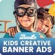 Kids Creative School Banners Ad - Google Web Designer