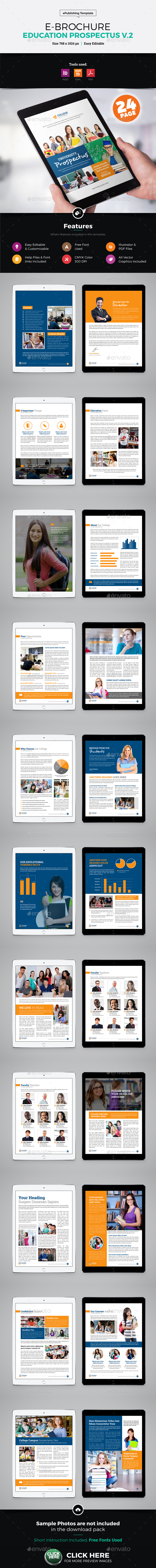 E-Brochure University Prospectus Design v2 - ePublishing