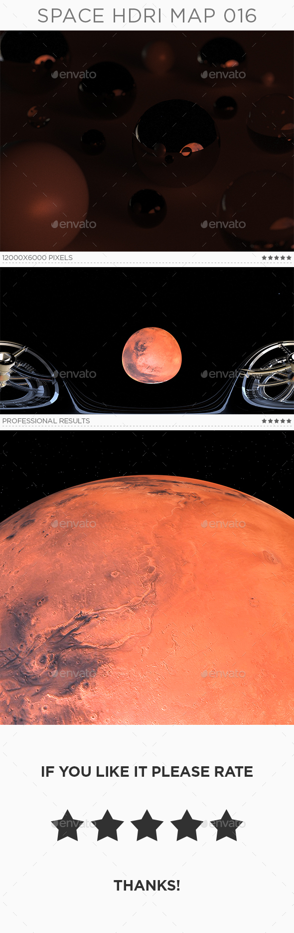 Space HDRi Map 016 - 3DOcean Item for Sale