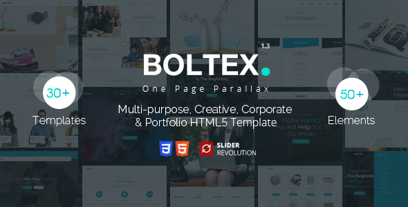 Boltex - One Page Parallax