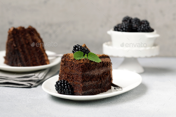 Chocolate Cake Stock Photo by Dream79 | PhotoDune