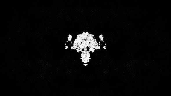 Rorschach Ink Blots - Horror Logo Reveal