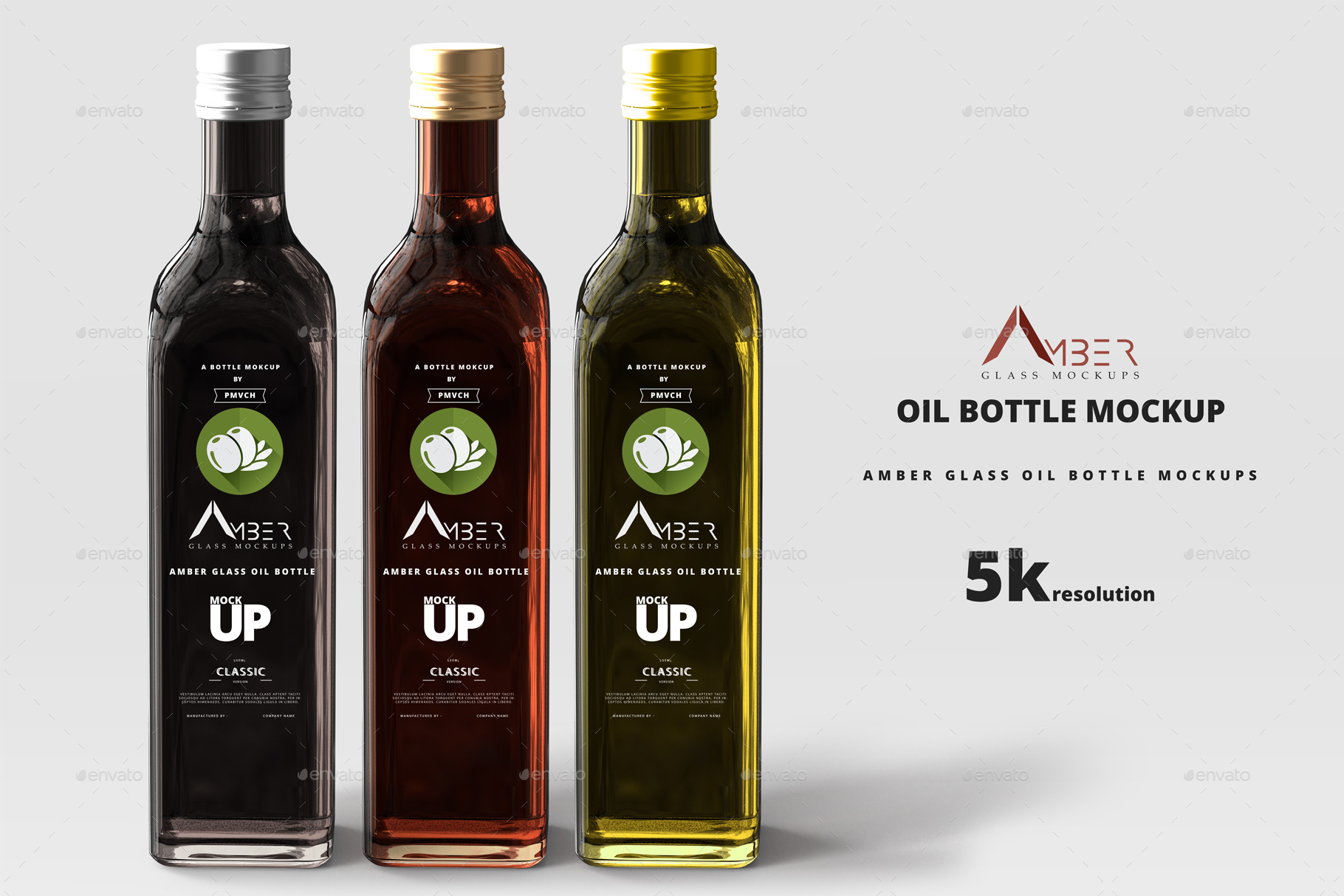 Download Amber Glass Oil Bottle Mockup By Deltatemplates Graphicriver PSD Mockup Templates