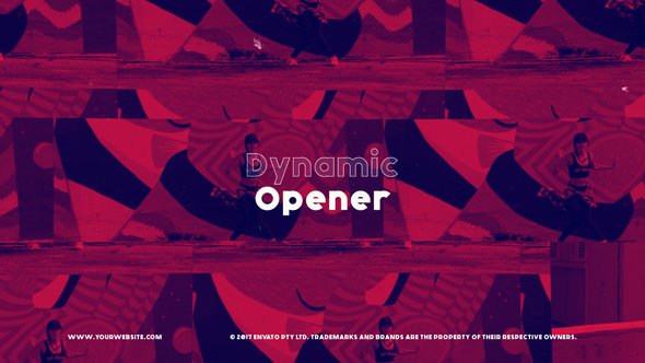 Dynamic and Fast Intro Openers template preview