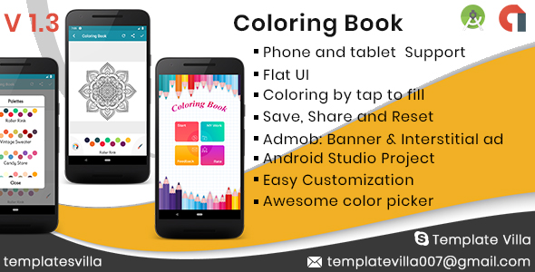 Coloring Book For Mandala - CodeCanyon Item for Sale