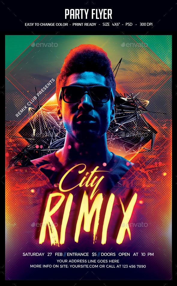 Party Flyer - Clubs & Parties Events
