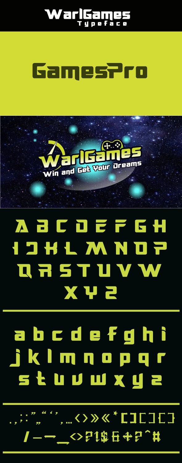 WarlGames - Condensed Serif