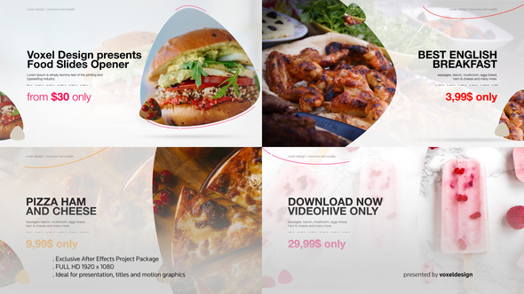 Food Product Opener - VideoHive 22598659