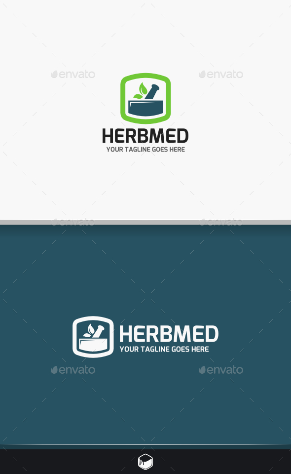 Herb Med Logo - Nature Logo Templates