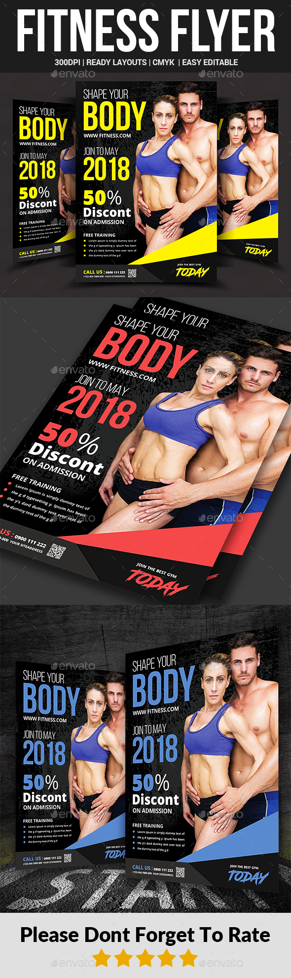 Fitness Flyer - Sports Events