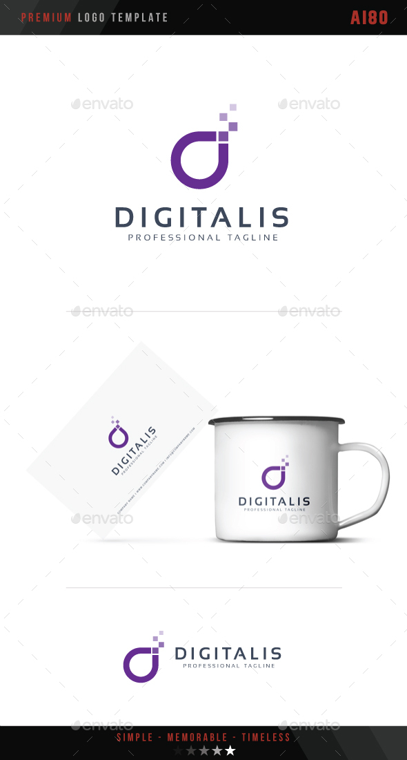 Digitalis Logo - Symbols Logo Templates