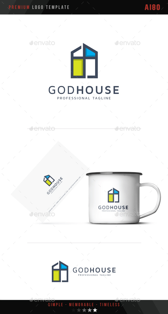 God House Logo - Symbols Logo Templates