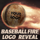 Baseball Fire Logo Reveal - VideoHive Item for Sale
