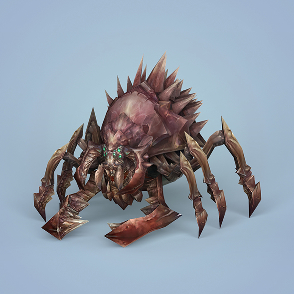 Fantasy Monster Spider - 3Docean 22606477