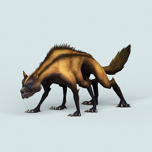 Monster Hyena - 3Docean 22606787