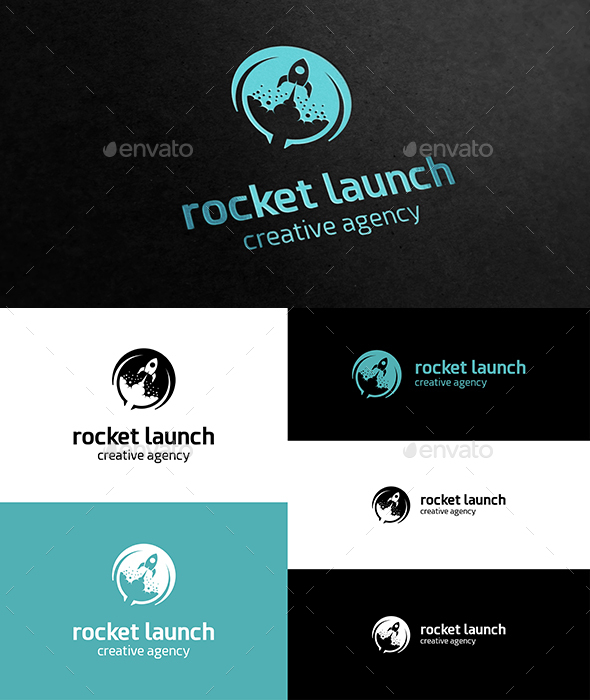 Rocket Launch Logo - Objects Logo Templates