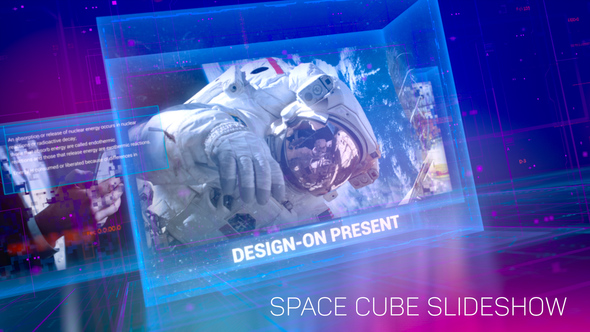 Space Cube Slideshow