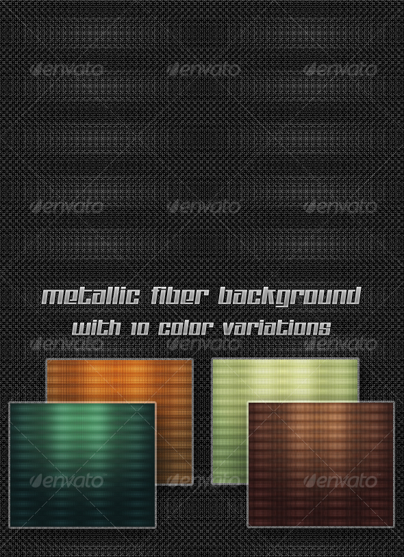 MetalliC Fiber Background (10 colors) - Patterns Backgrounds