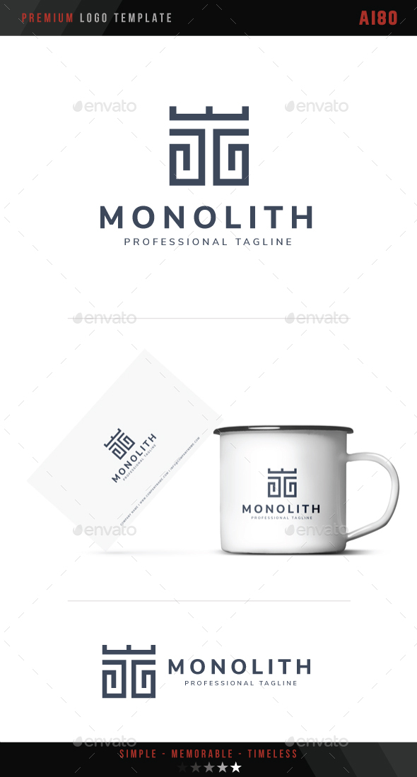 Monolith Logo - Symbols Logo Templates