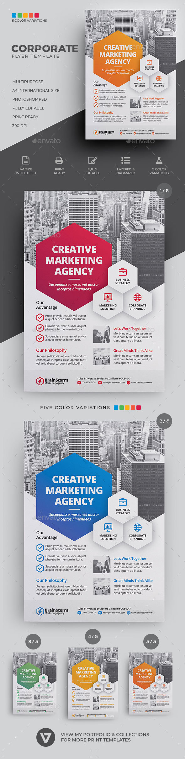 Corporate Flyer Template - Corporate Flyers