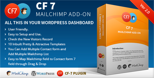 CF7 7 Mailchimp - CodeCanyon 8622597