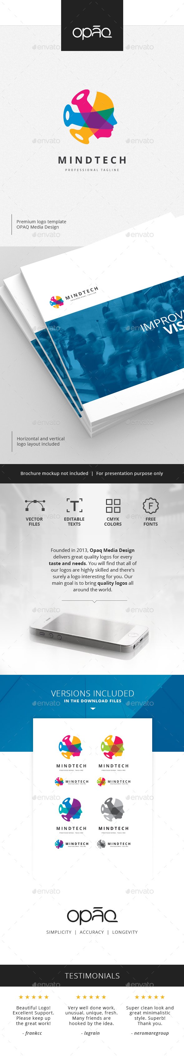 Human Virtual Mind Logo - Humans Logo Templates