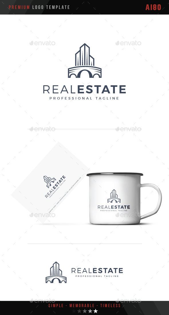 Real Estate Logo - Buildings Logo Templates