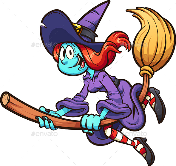 Happy Witch - Halloween Seasons/Holidays