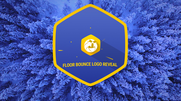 Floor Bounce Logo Reveal