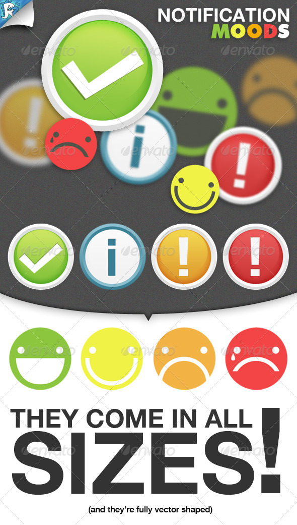 Notification Moods - Notifications and Smilies