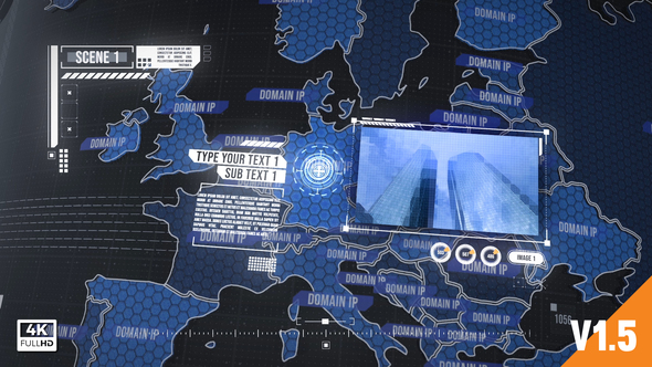 VideoHive - World Map Element 3D 19202652