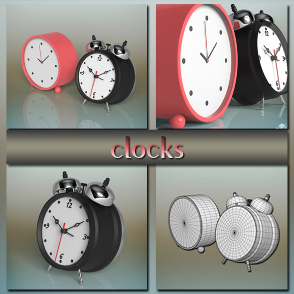 Clocks - 3Docean 22625082