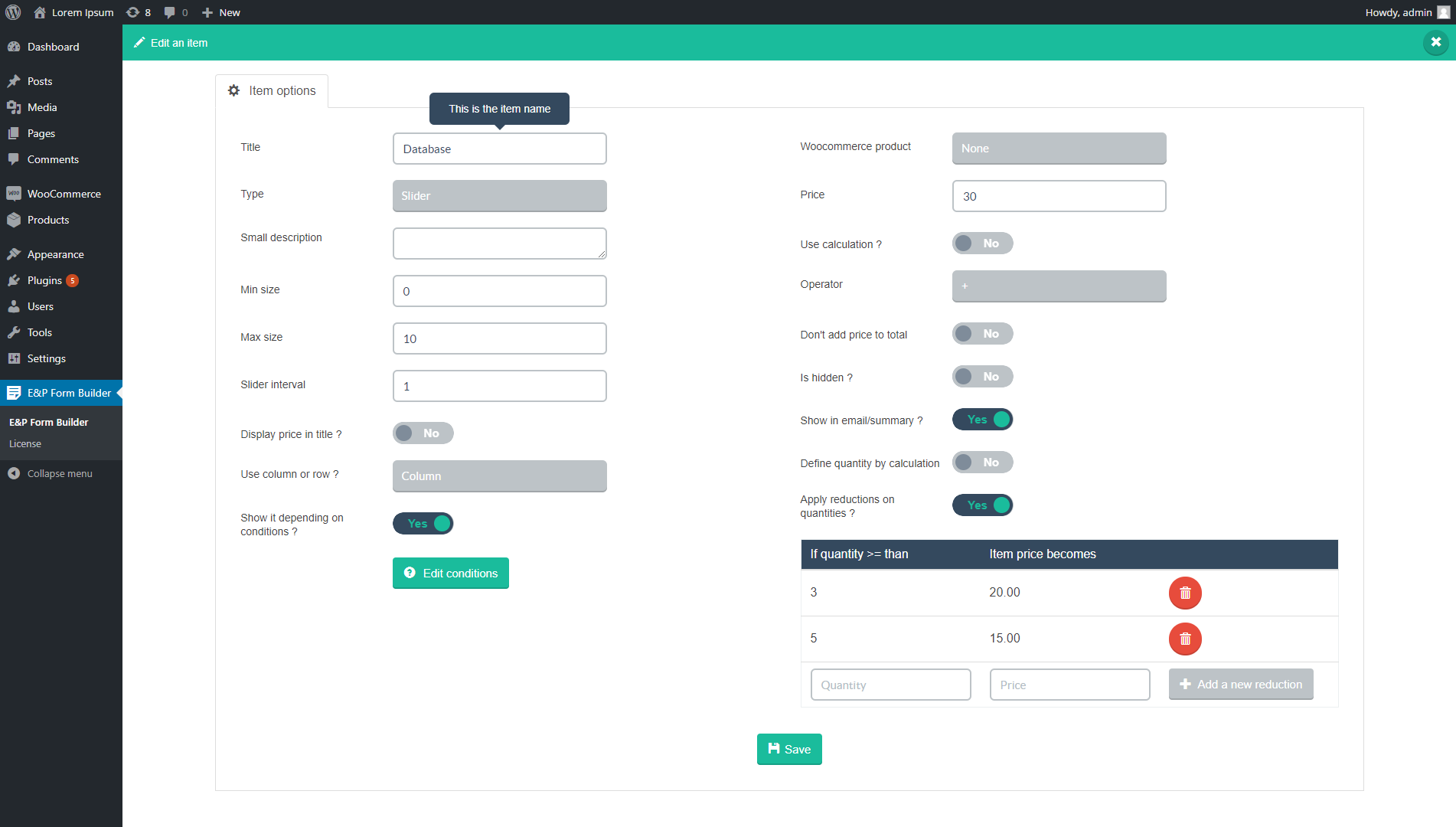 Wp Cost Estimation Payment Forms Builder By Loopus Codecanyon Wp Cost Estimation Payment Forms Builder Templates