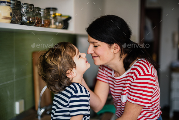 Mother and son - Stock Photo - Images