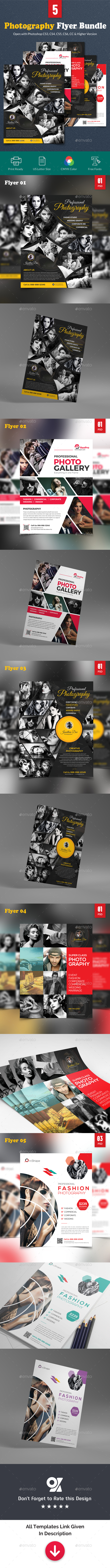 Photography Flyer Bundle - Corporate Flyers