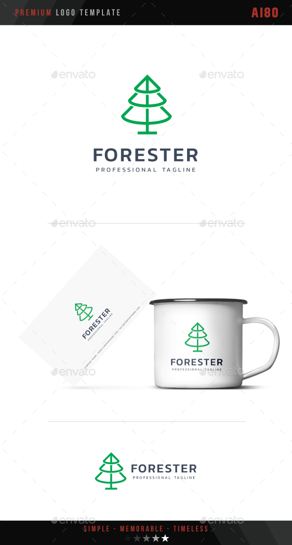 Forester Logo - Nature Logo Templates