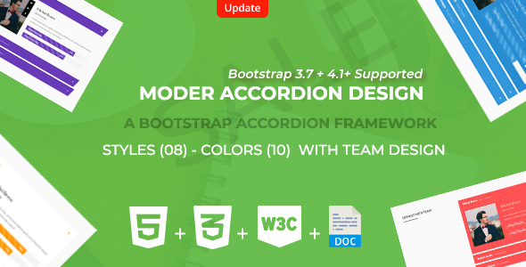 BootstrapResponsive Accordion Framework - CodeCanyon 20463489