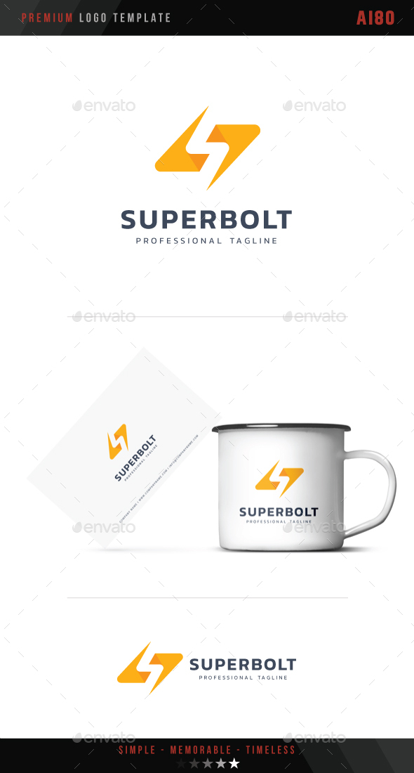 Super Bolt Logo - Symbols Logo Templates