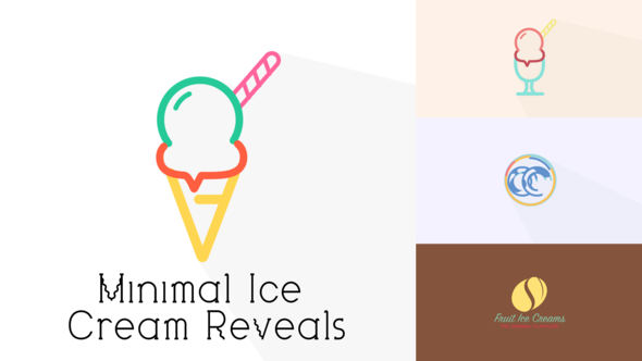 Minimal Ice Cream - VideoHive 22634446