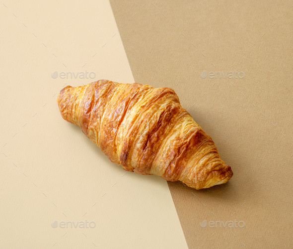freshly baked croissant Stock Photo by magone PhotoDune