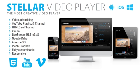 Stellar Video Player - CodeCanyon Item for Sale