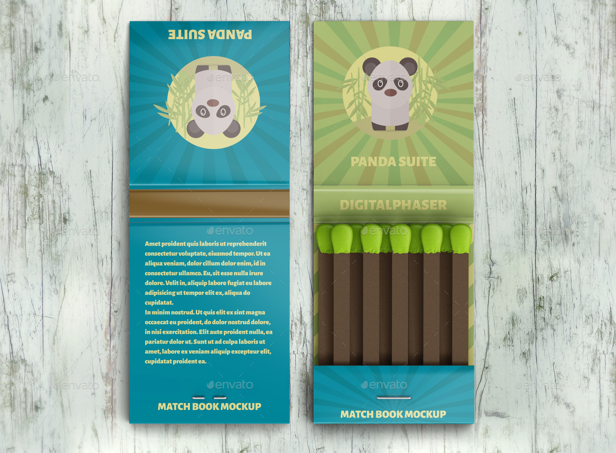 matchbook mockup