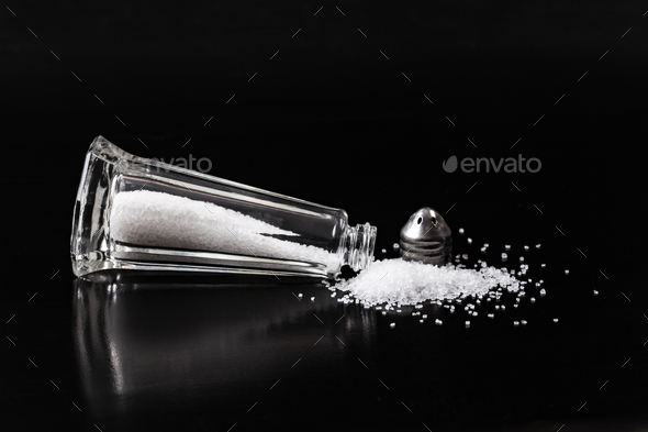 Clean White Salt - Stock Photo - Images