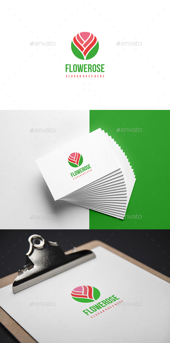 Flower Logo - Nature Logo Templates