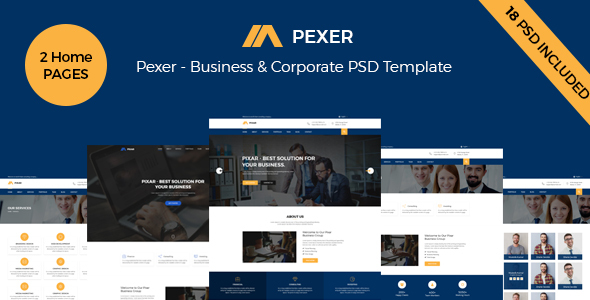 Pexer - BusinessCorporate - ThemeForest 21636071