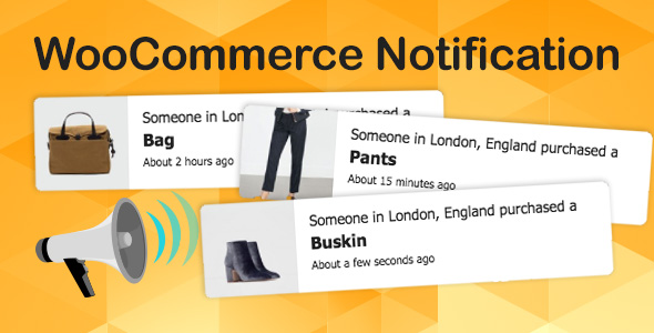 WooCommerce Notification - Boost Your Sales - CodeCanyon Item for Sale