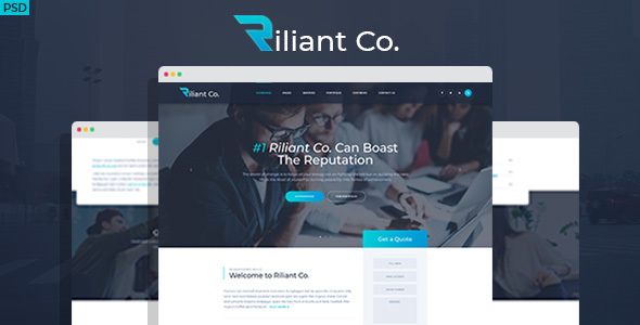 Riliant - Corporate - ThemeForest 21467982